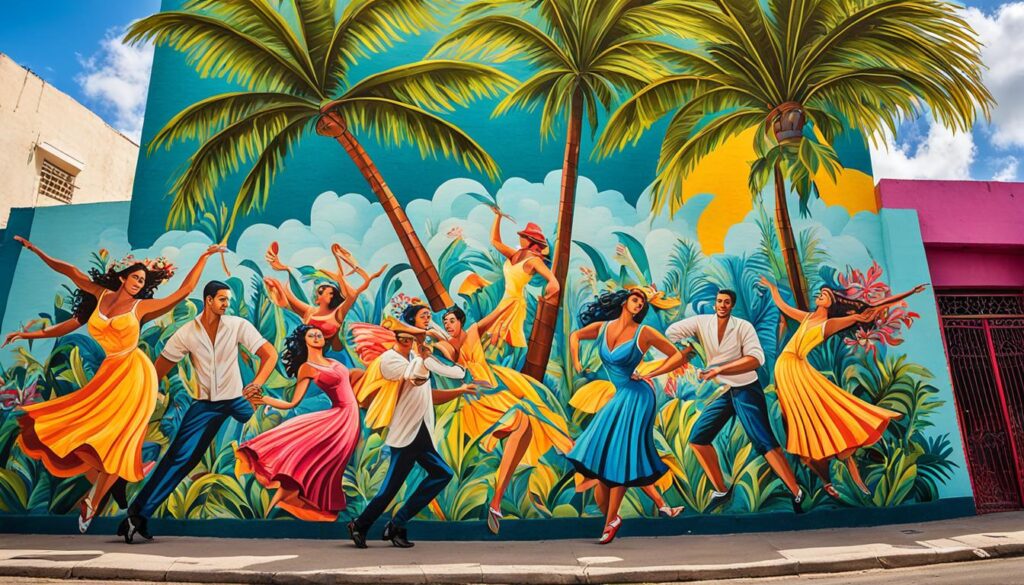 El Vedado mural