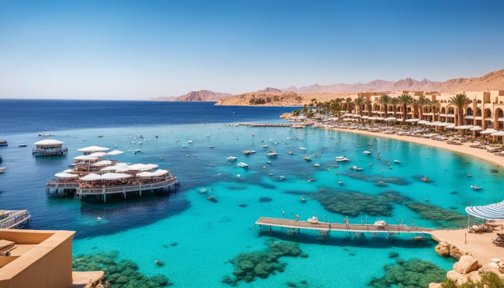 Favorable months for swimming in Sharm El Sheikh
