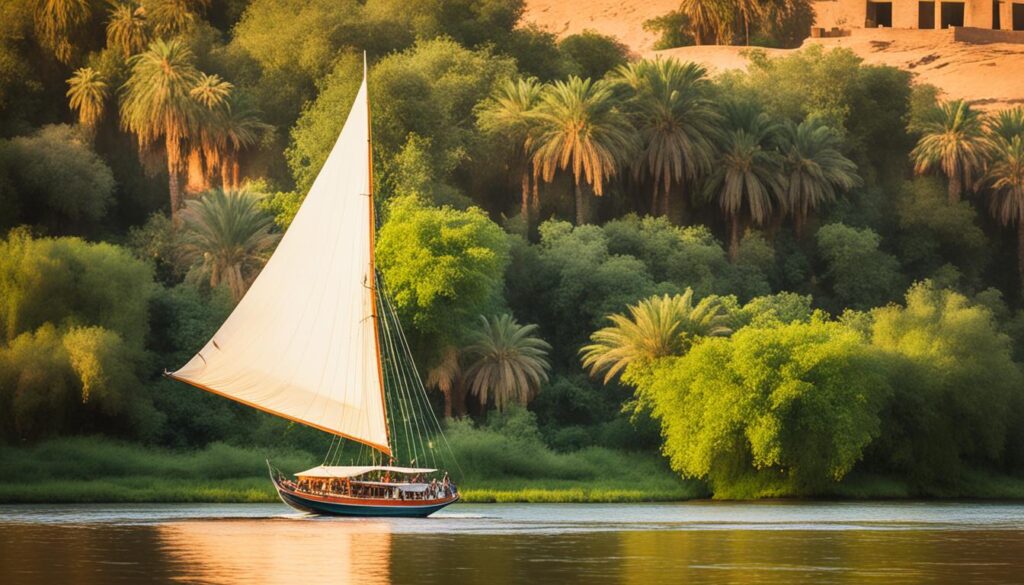 Felucca ride on the Nile River