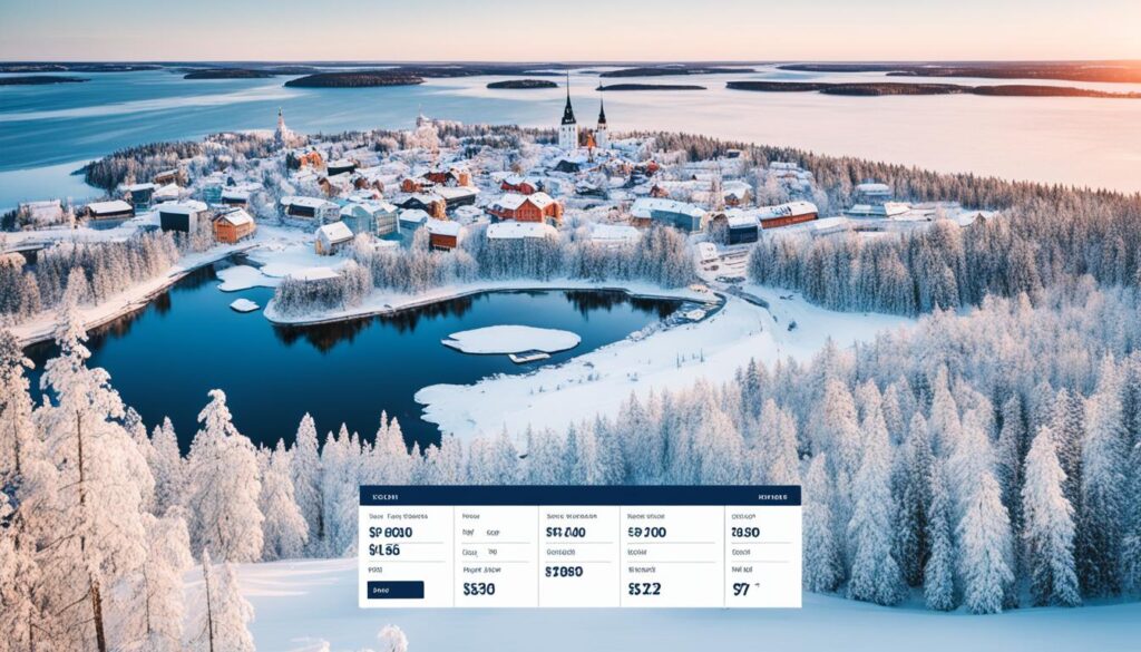 Finland travel expenses