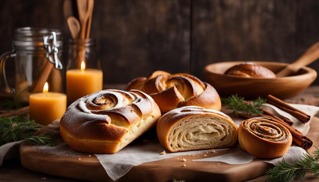 Finnish pastries and breads