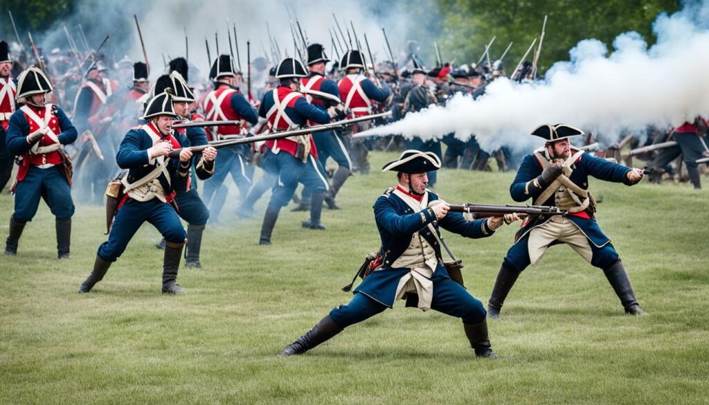 Fort York battle reenactment