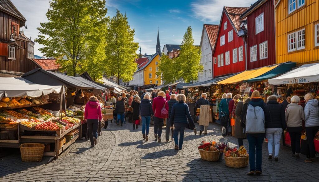 Gamle Bybro Market Trondheim