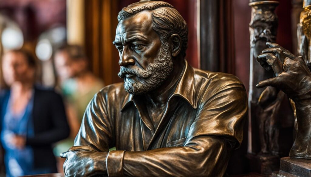 Hemingway Statue at El Floridita