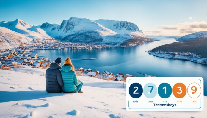 How much does it cost to travel to Tromsø during the winter?