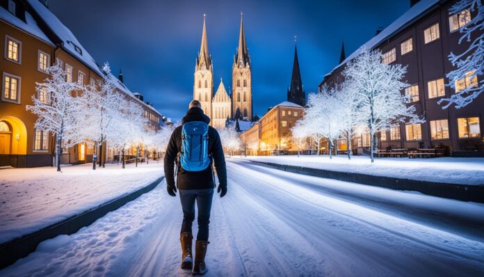 Is Trondheim safe to travel solo, even during the winter?