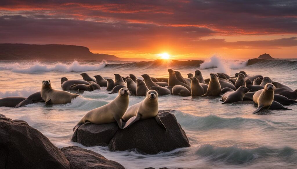 La Jolla seals and sea lions
