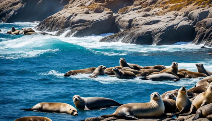 La Jolla seals and sea lions
