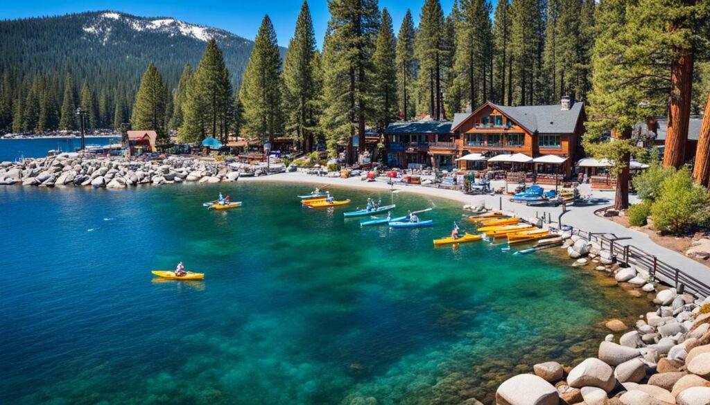 Lake Tahoe towns