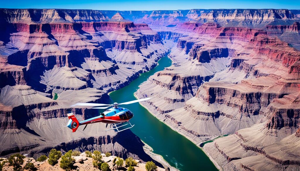 Las Vegas helicopter tours with Grand Canyon landing