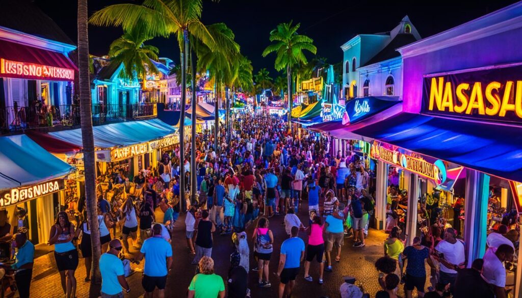 Late-night activities in Nassau and Paradise Island