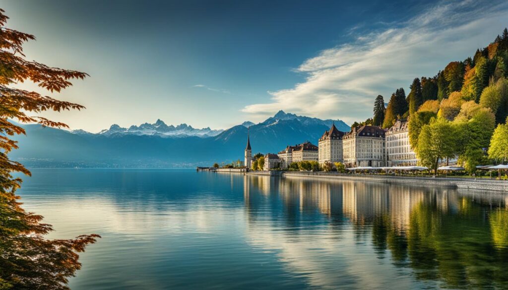Lausanne scenic views