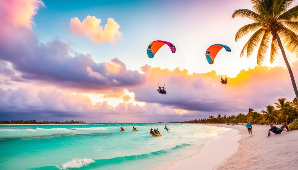 Learn to kitesurf in the Caribbean