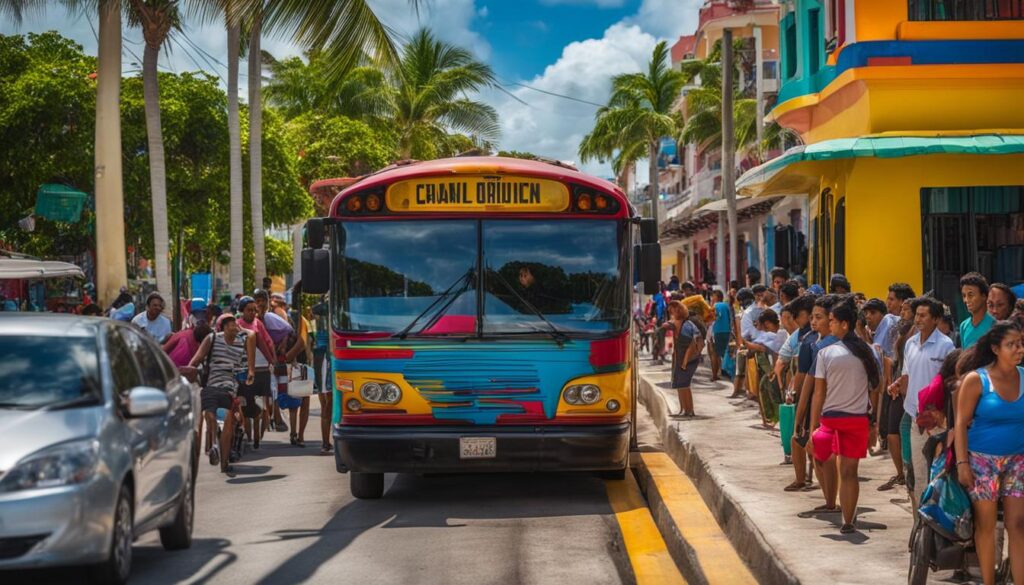 Local Bus Services in Cancun