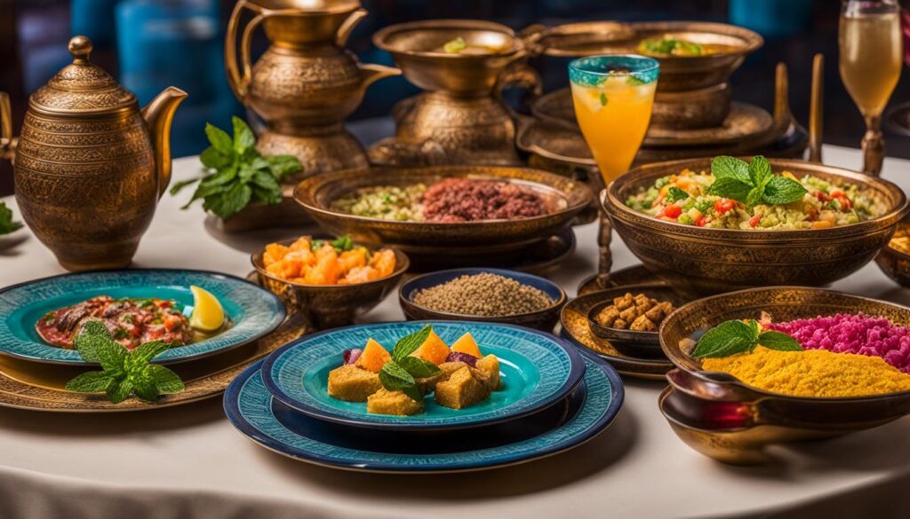 Luxor's unique Egyptian food and drink pairings