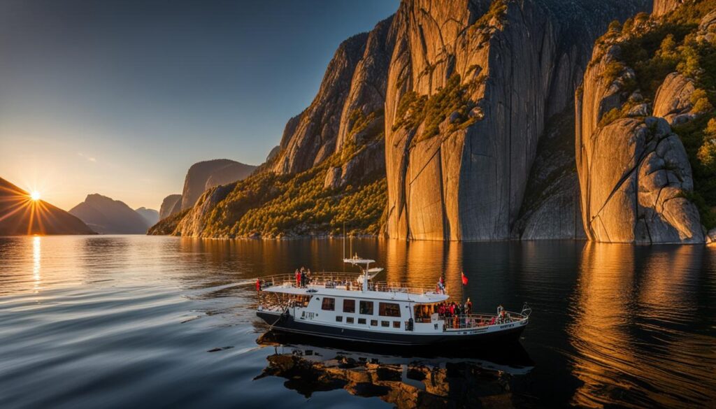Lysefjord and Preikestolen boat tour