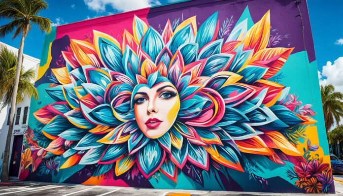 Miami Wynwood art scene and street murals