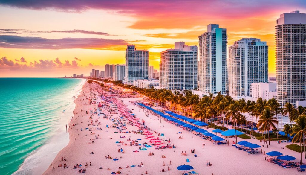 Miami beach city lifestyle