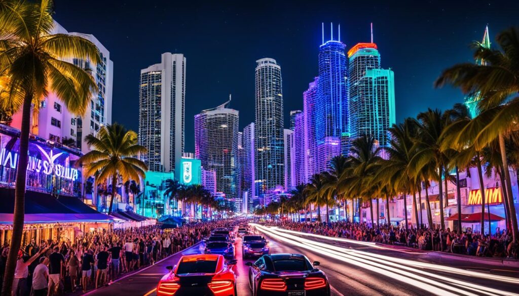 Miami nightlife image
