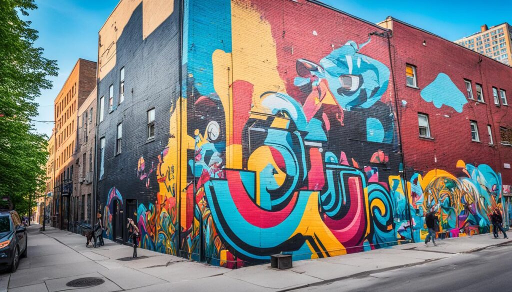 Montreal street art scene