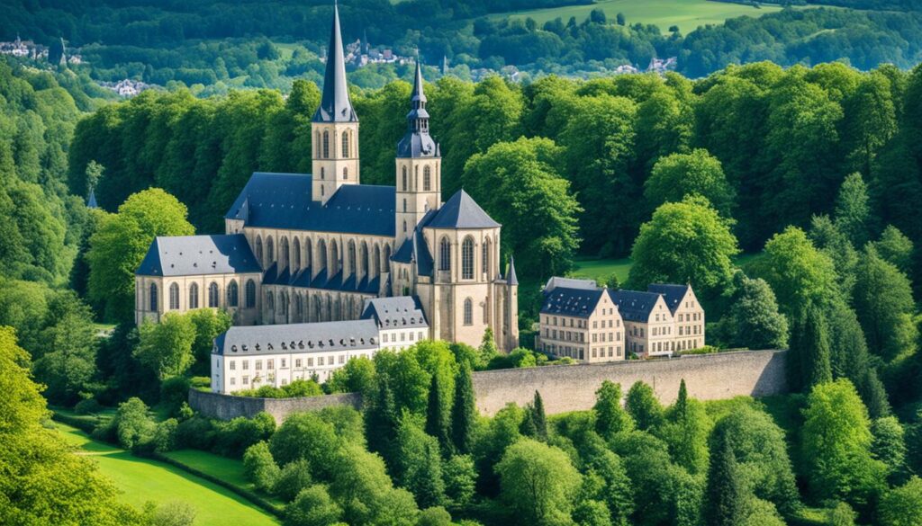Must-visit Echternach Abbey in Luxembourg