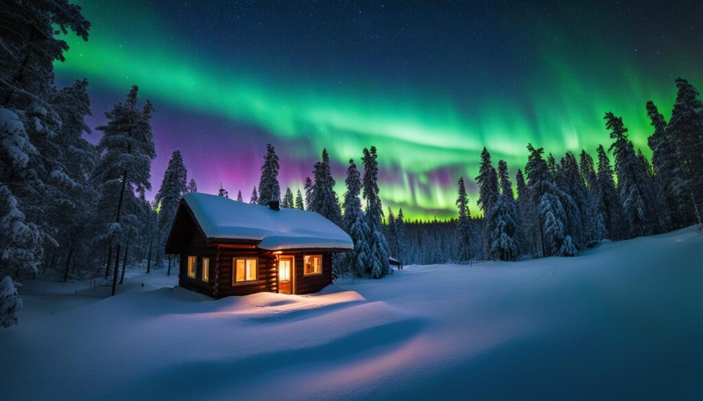Northern Lights viewing in Finland