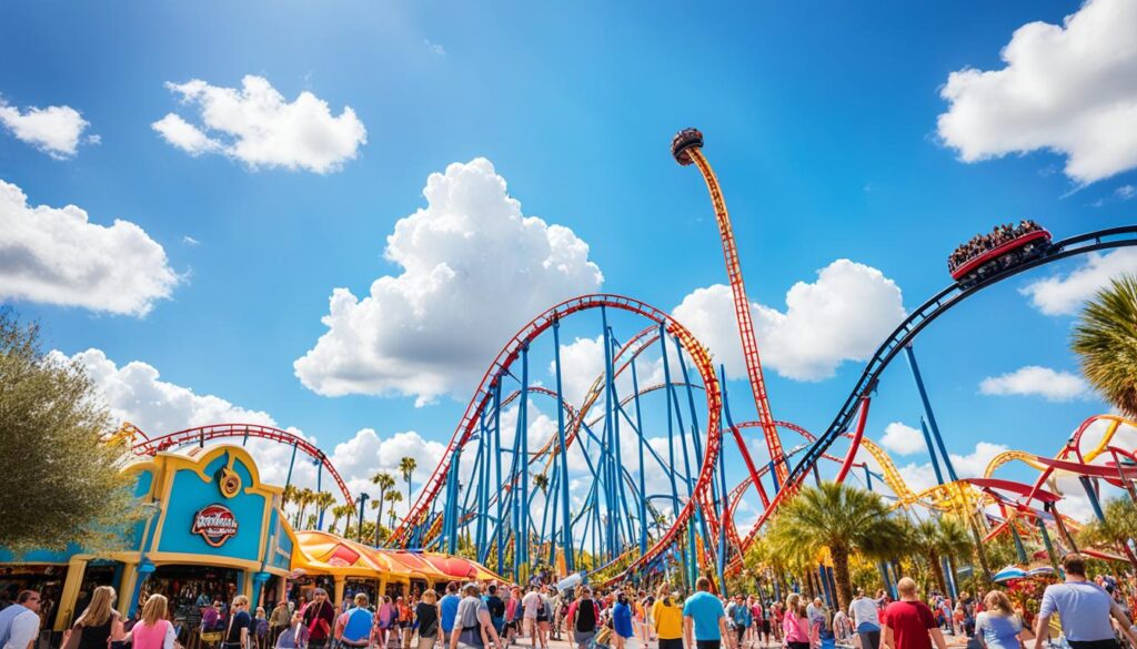Orlando theme park peak season 2024