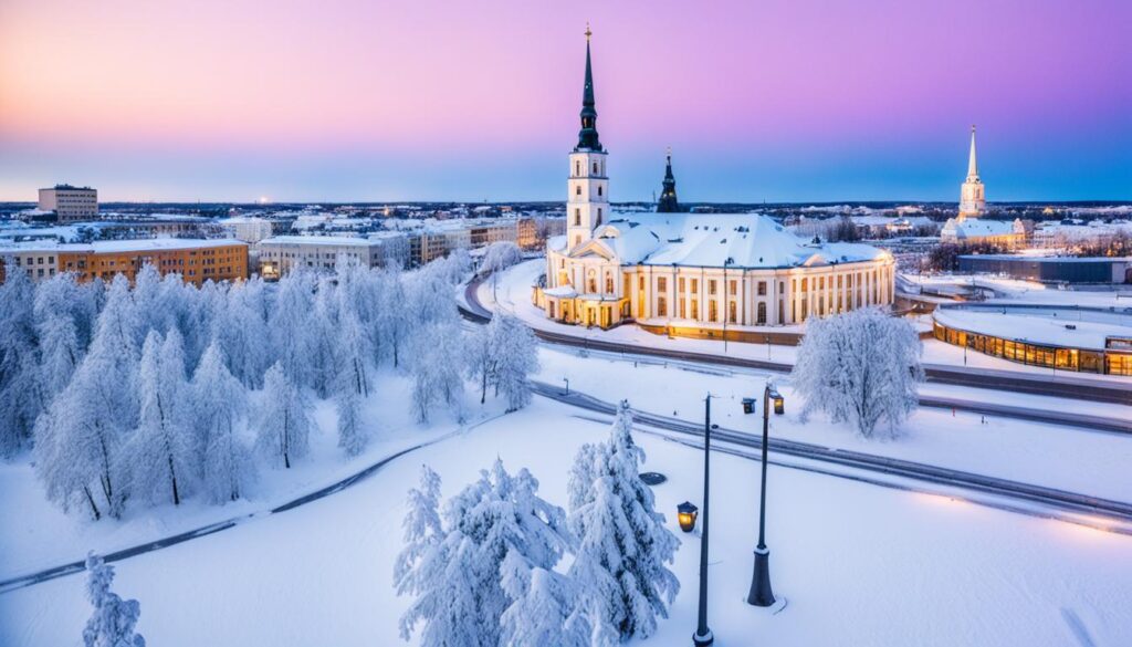 Oulu in Winter