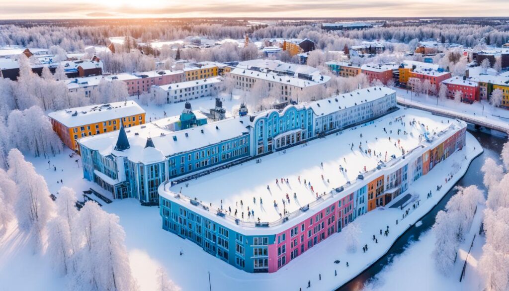 Oulu winter wonderland