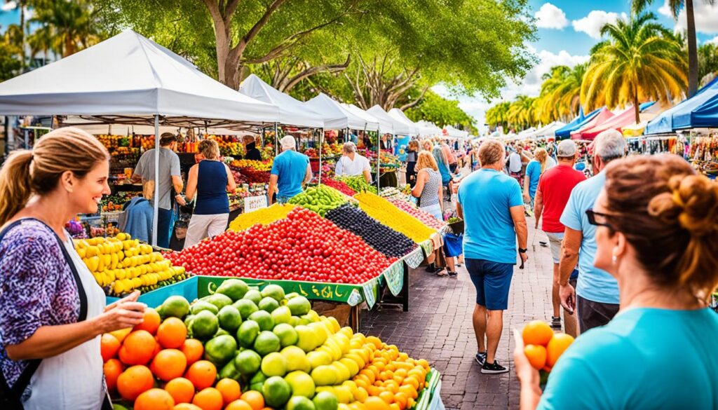 Outdoor markets in Fort Lauderdale