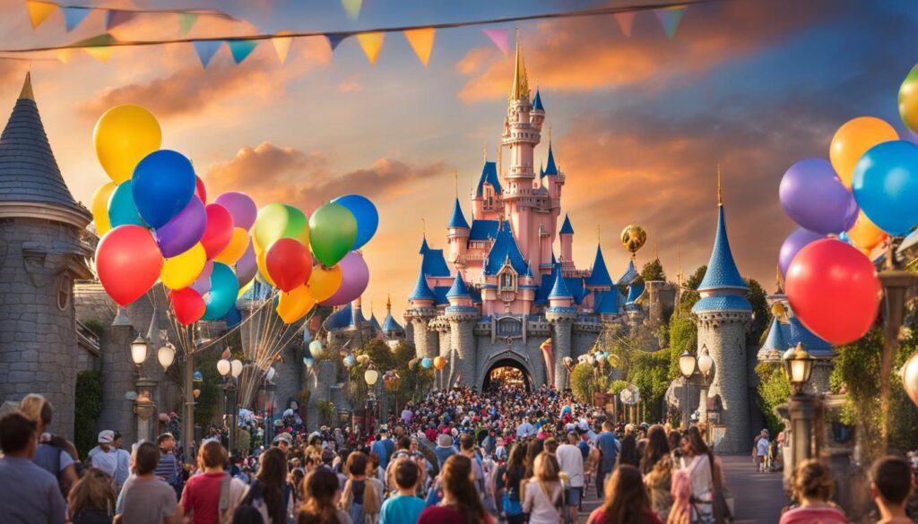 Peak Crowd Hours Disneyland