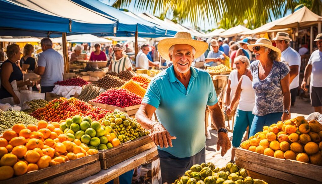 Punta Cana market vendors