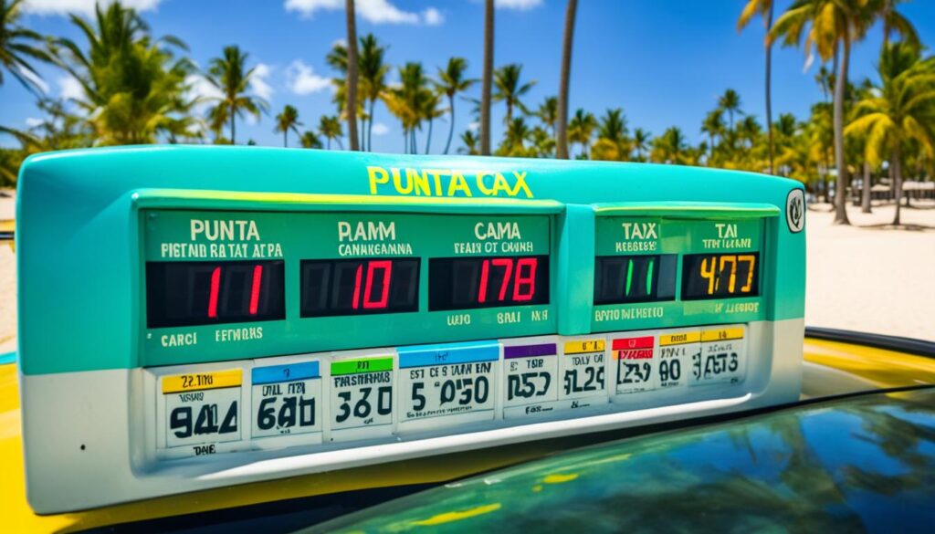 Punta Cana taxi expenses