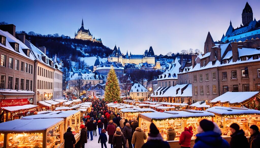 Quebec City Christmas markets