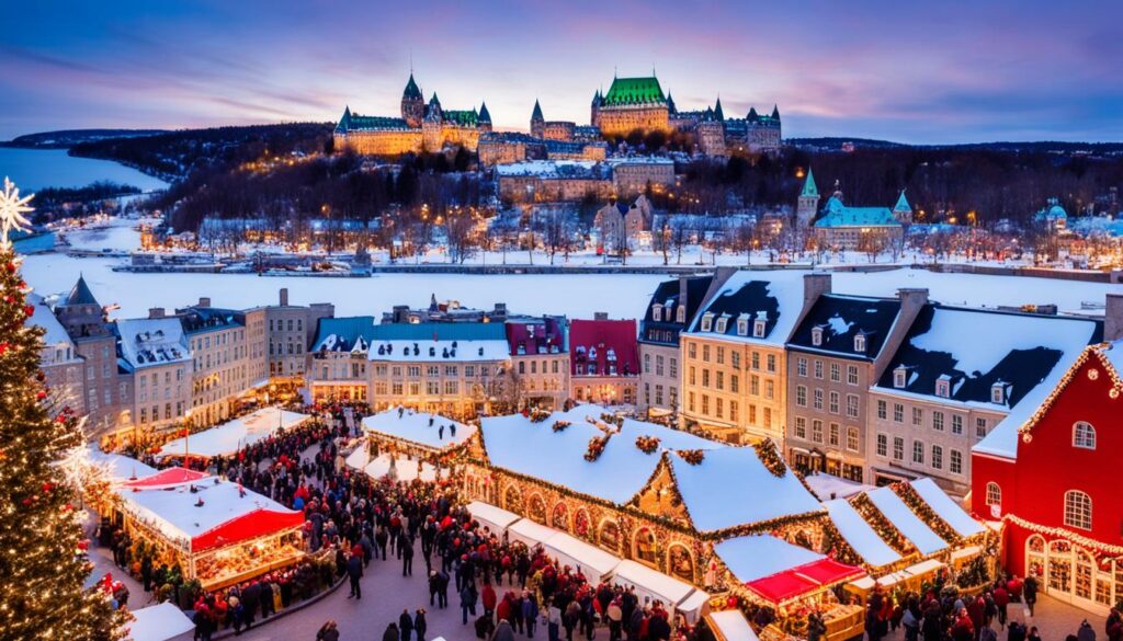 Quebec City Christmas markets