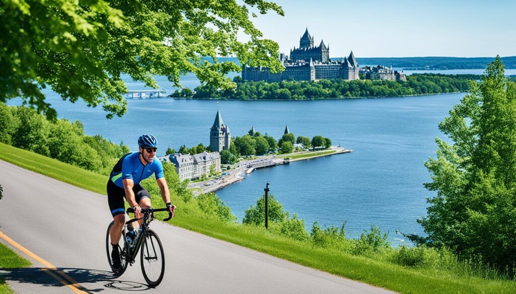 Quebec City bike trails