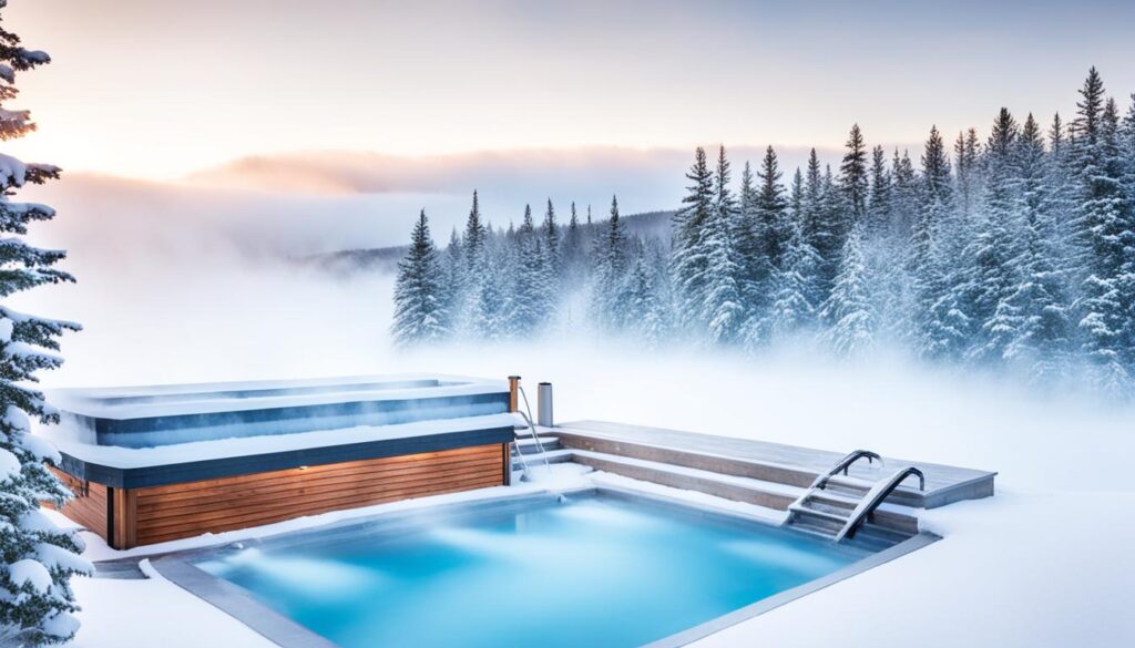 Relaxing Nordic spa in Quebec City