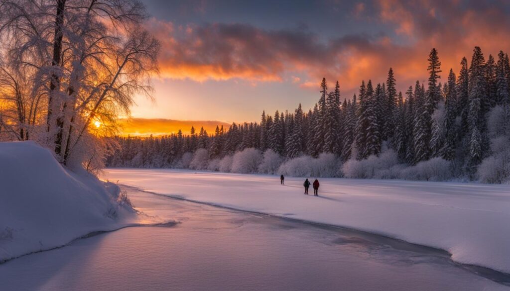 Rovaniemi winter attractions