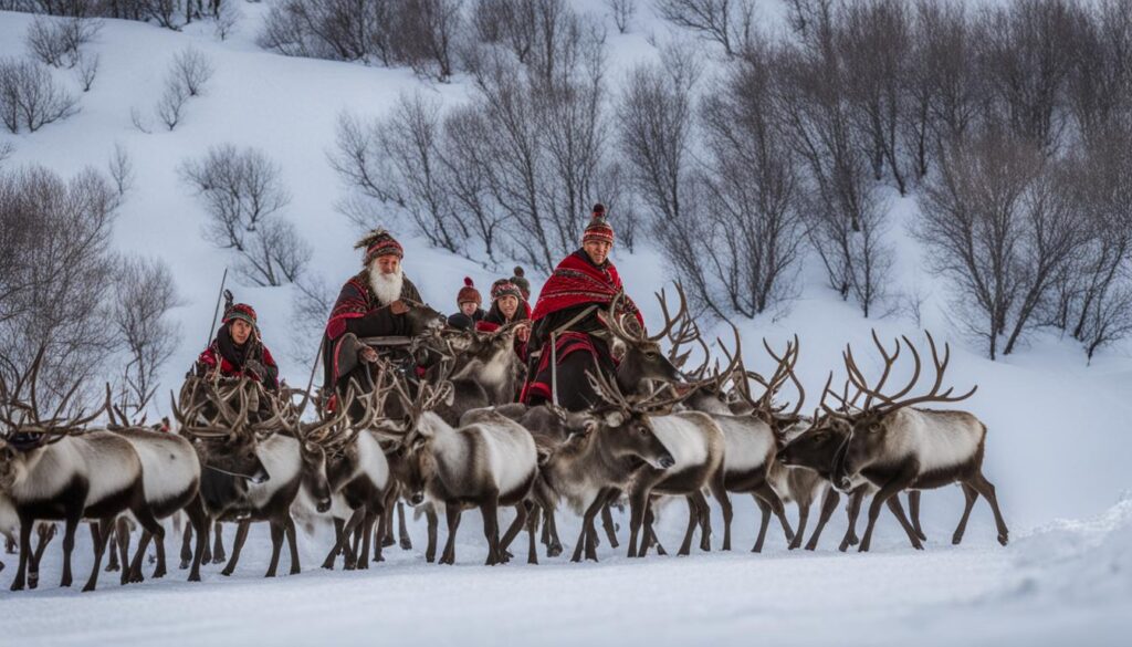 Sami Reindeer Herding in Tromsø