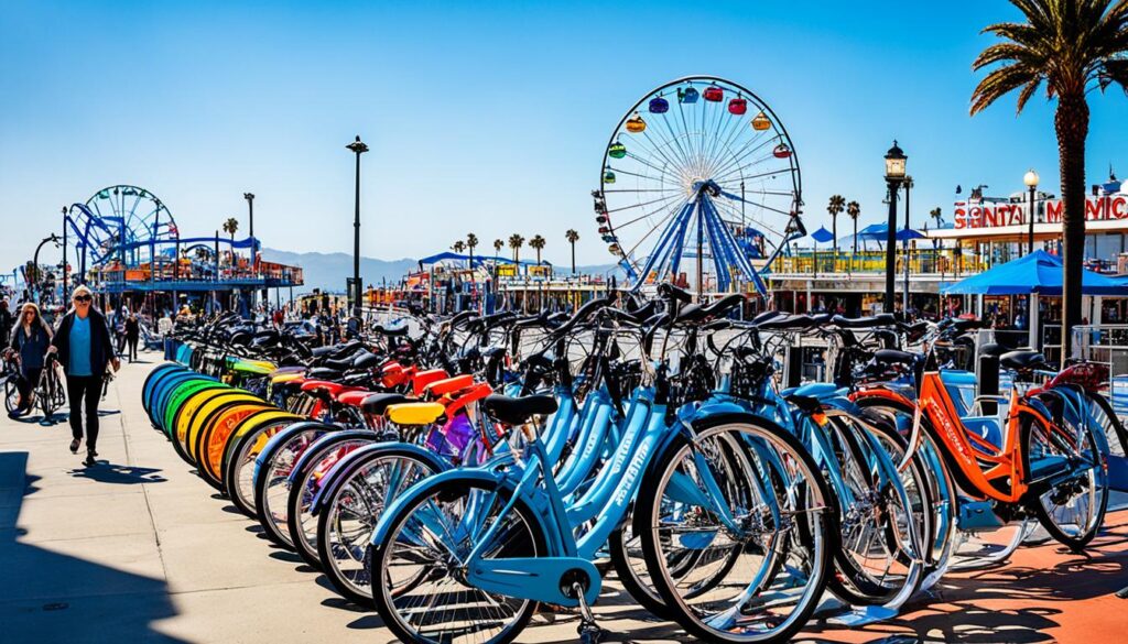 Santa Monica Pier Visitor Transportation Options