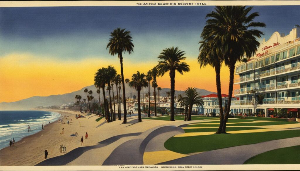Santa Monica beachside hotels