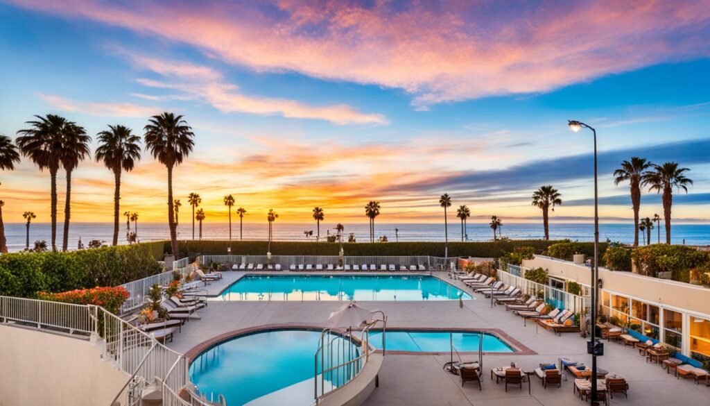 Santa Monica oceanfront lodging