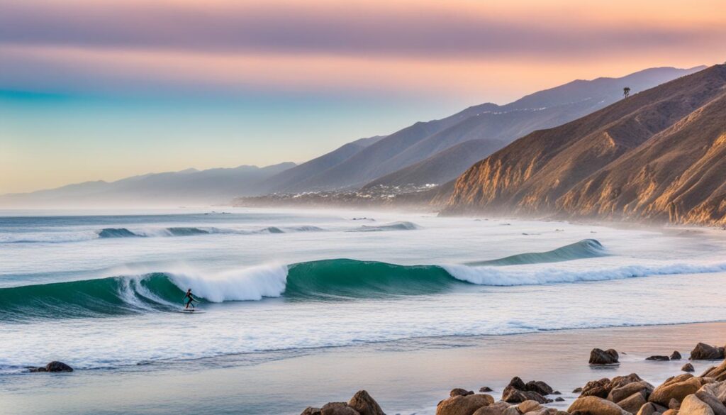 Santa Monica surfing spots
