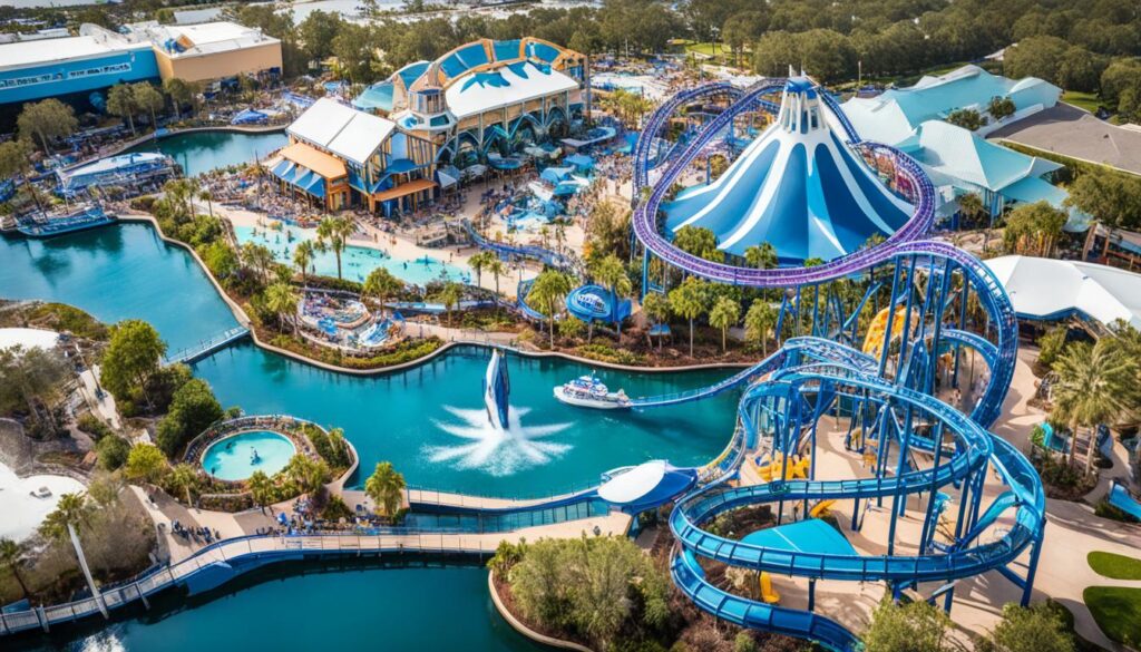 SeaWorld Orlando attractions
