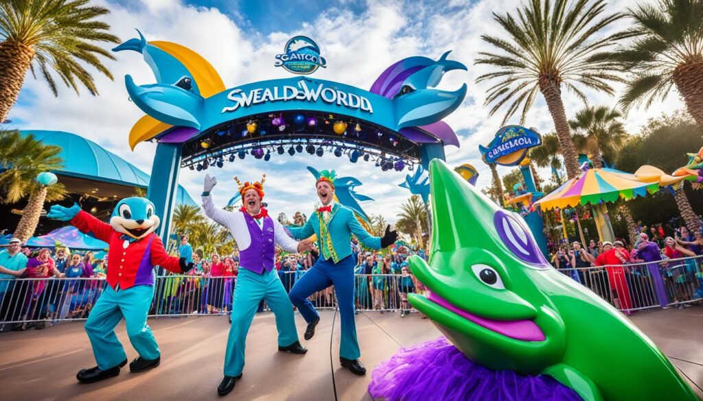 SeaWorld Orlando celebration