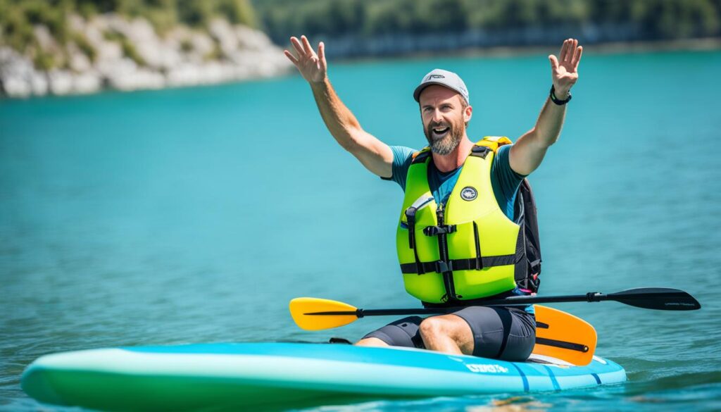 Stand-up paddleboarding safety tips in Bridgetown
