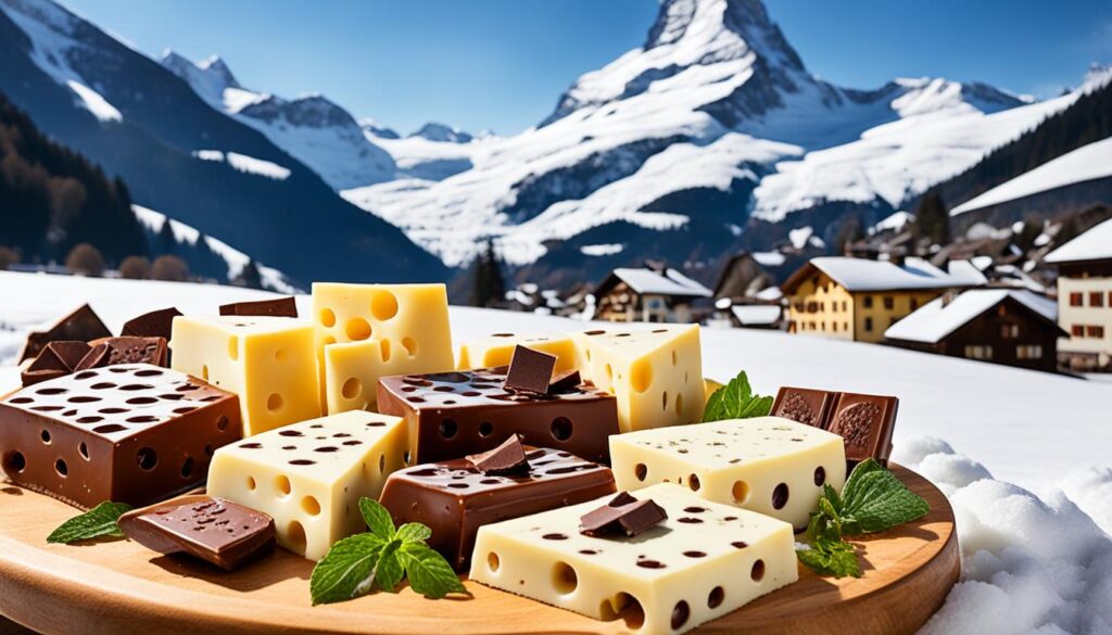 Swiss Cheese and Chocolate