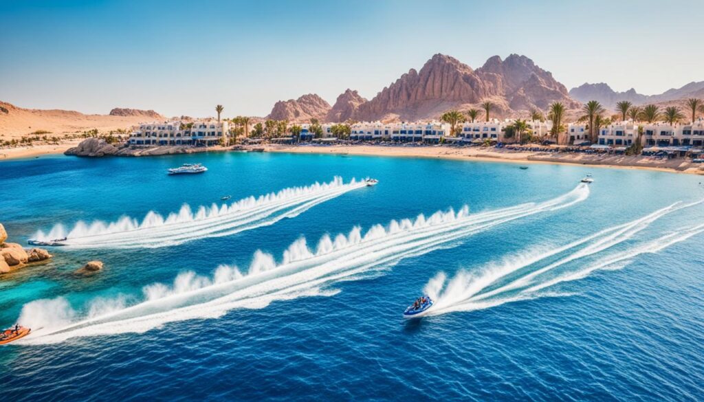 Top time for water sports in Sharm El Sheikh