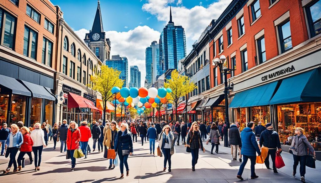 Toronto shopping districts