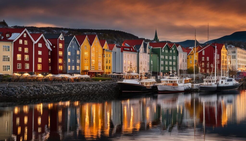 Trondheim riverside